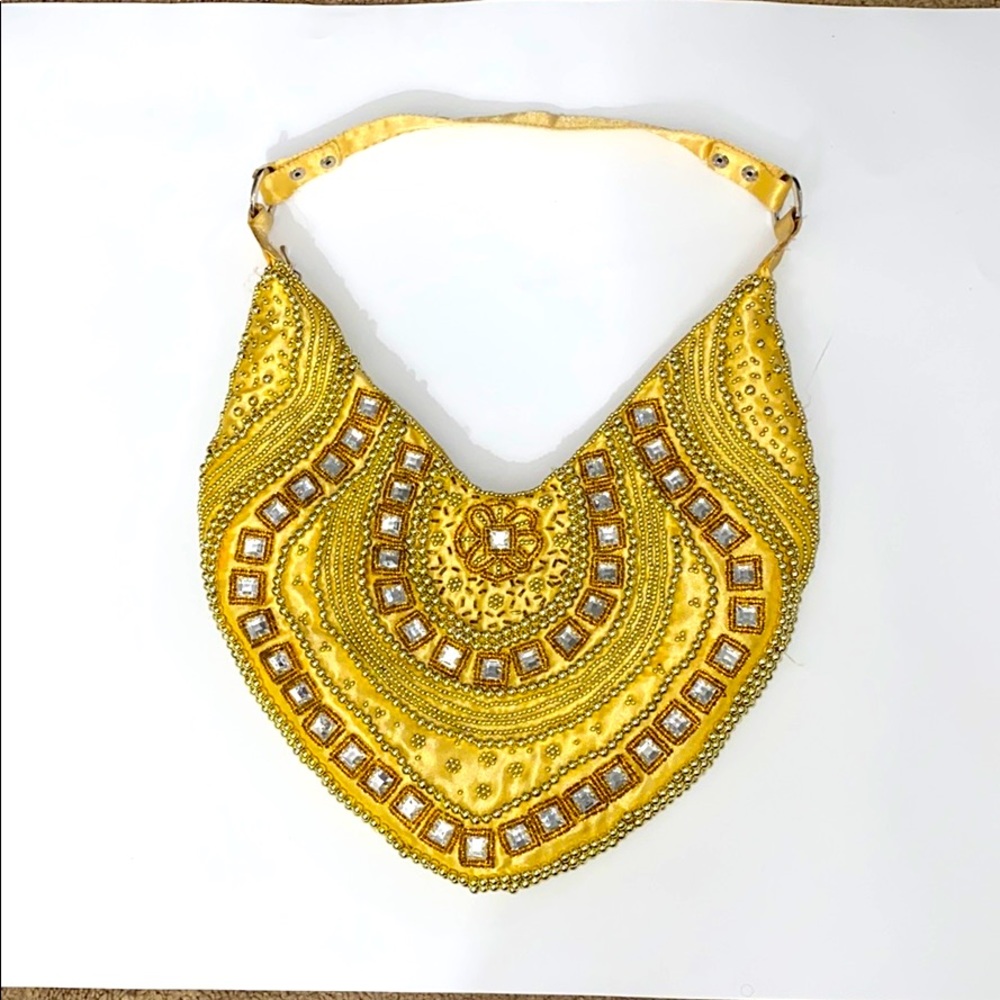 Gold Rhinestone bag